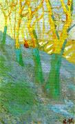 Kazimir Malevich trees oil painting artist